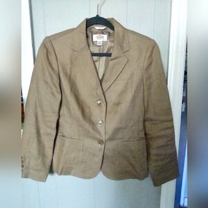 🍄 Talbot's Irish Linen Blazer